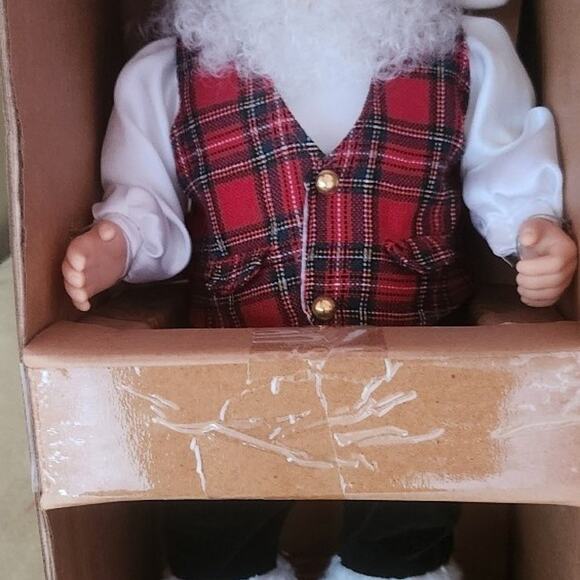 Vintage 1999 Hip Gemmy Animated Santa Claus 18" Christmas - Picture 2 of 2